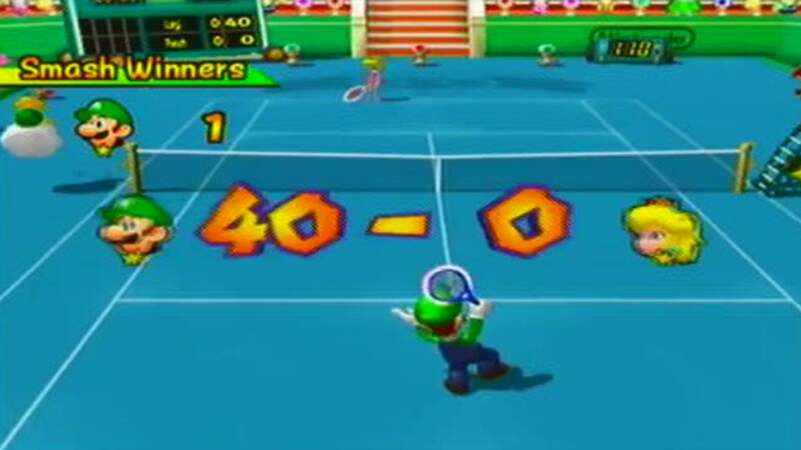 2005 - Mario Power Tennis (Gamecube, Gameboy Advance et Wii)