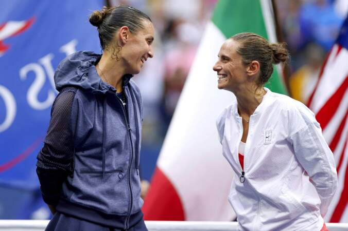 12 septembre, Flavia Pennetta et Roberta Vinci invitent Little Italy à l'US Open pour une improbable finale