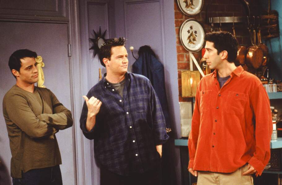 Et les garçons : Joey, Chandler et Ross