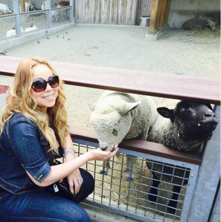 Mariah Carey l'amie des bêtes !