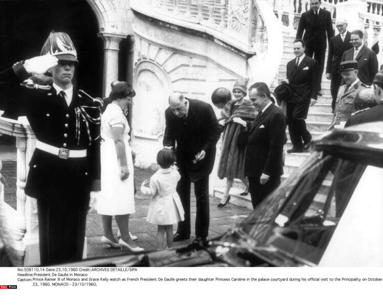 Papa, il est gentil ce grand Monsieur de Gaulle… d'être venu au Palais en 1960