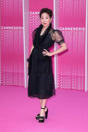 L'ex-docteur Mamour était à Cannes en même temps que Sandra Oh, alias Cristina Yang. De belles retrouvailles !