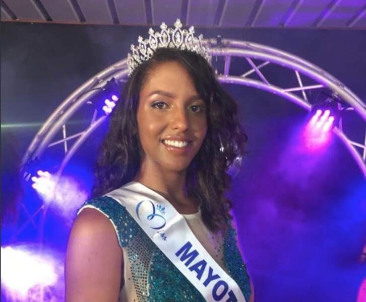 Eva Labourdere a été couronnée Miss Mayotte 
