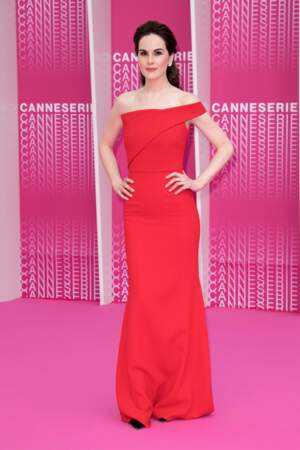 Michelle Dockery, alias Lady Mary dans Downton Abbey, a reçu le prix Variety pendant le festival