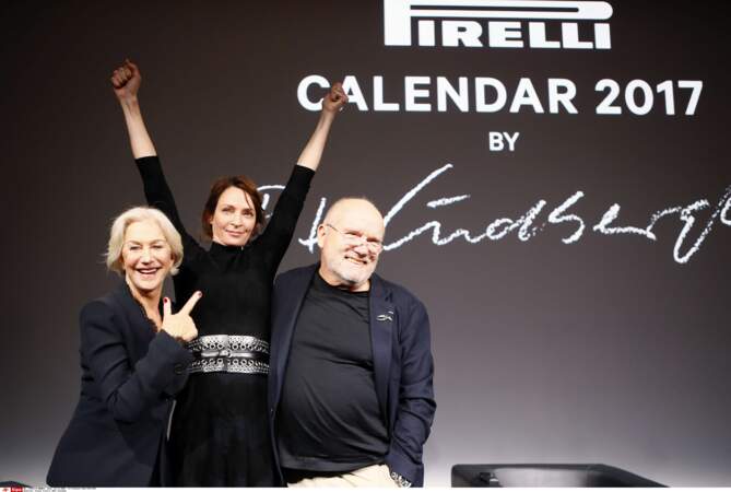 Elle est contente Uma Thurman de figurer dans le calendrier 2017 de Pirelli ? Oui, elle l'est !
