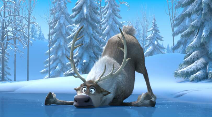 ... et Sven, le renne bourru