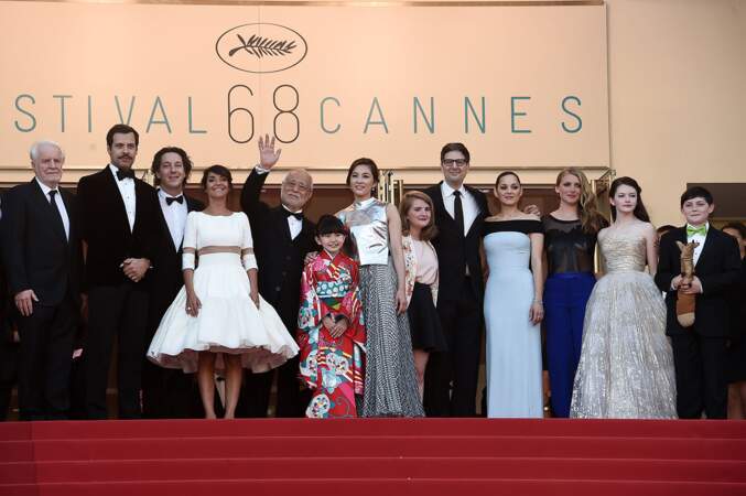 L'équipe du film Le Petit Prince au 68ème Festival de Cannes