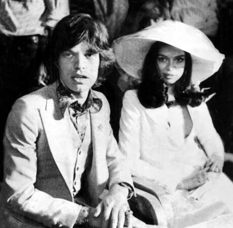 En 1971, le chanteur épouse Bianca Jagger à St Tropez 