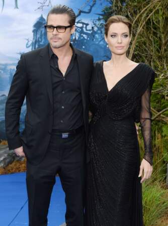Les acteurs Brad Pitt et Angelina Jolie, mariés depuis 2014. 