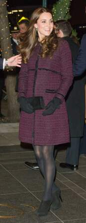 Couverte pour l'hiver new-yorkais, Kate Middleton ne manque jamais de style