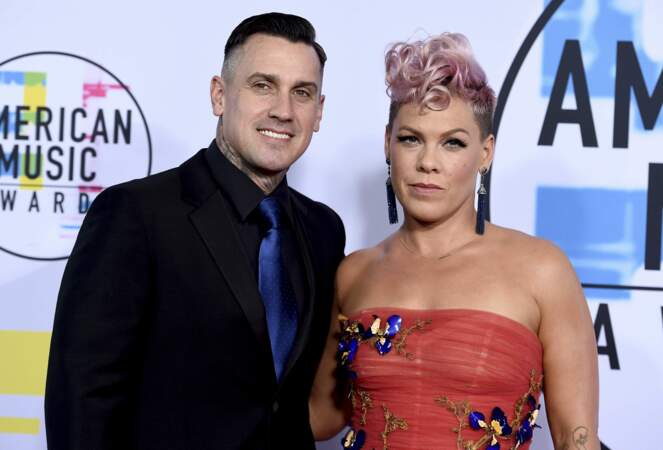 Pink et son boyfriend Carey Hart ont enflammé le red carpet 