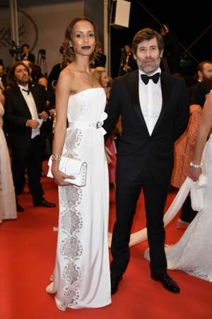 Sonia Rolland et son amoureux Jalil Lespert ont aussi foulé le tapis rouge du Festival de Cannes