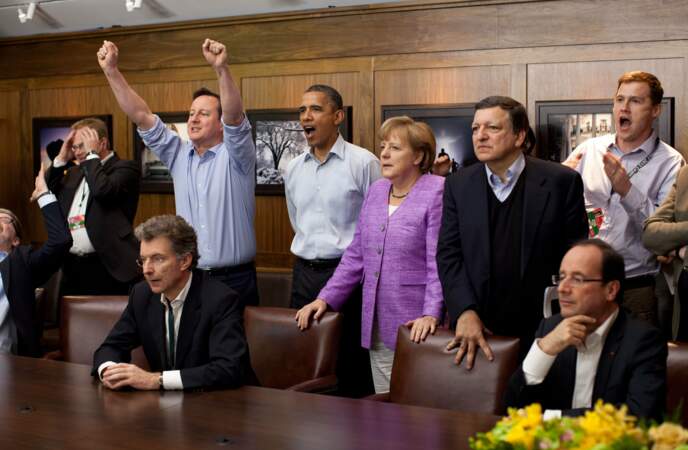 Chelsea ou le Bayern ? Barack Obama a suivi la finale de Ligue des Champions en 2012