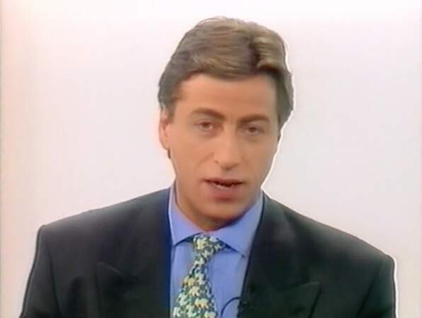 Serge Molitor, présentateur emblématique du journal de la chaîne, et du M6 Express, de 1988 à 1997