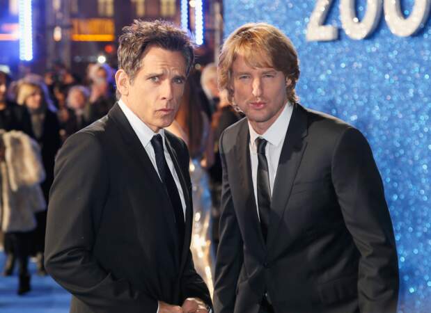 Ben Stiller et Owen Wilson, les stars du film et pros du "look" ne sont jamais les derniers pour faire les pitres
