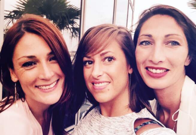 Julie, Sandrine et Amandine : petit selfie entre filles
