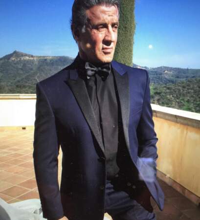 Sylvester Stallone a mis son plus beau costume !