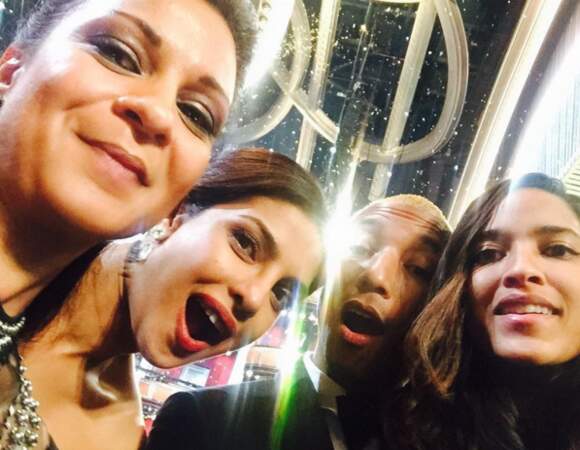 Priyanka Chopra et Pharrell Williams, maîtres du selfie !