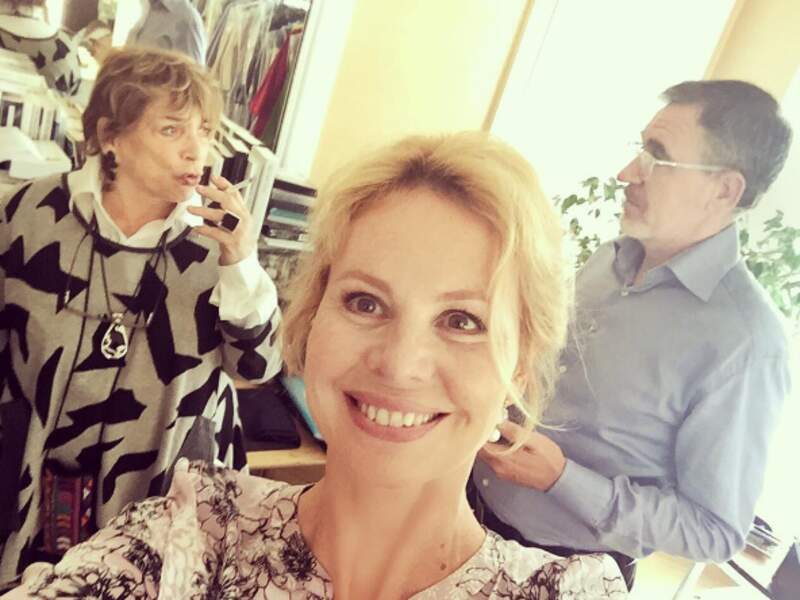 Carole Richert (Marie-France), Jean Dell (Michel) et la réalisatrice Joyce Bunuel