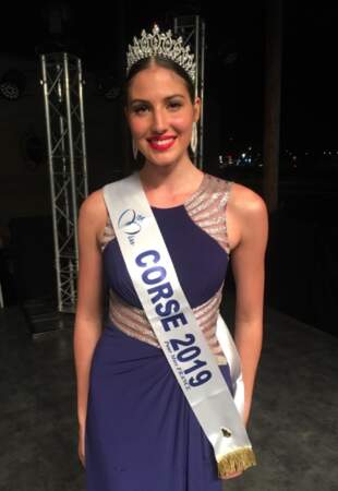 Alixia Caura, Miss Corse a été élue le 6 septembre à Porticcio