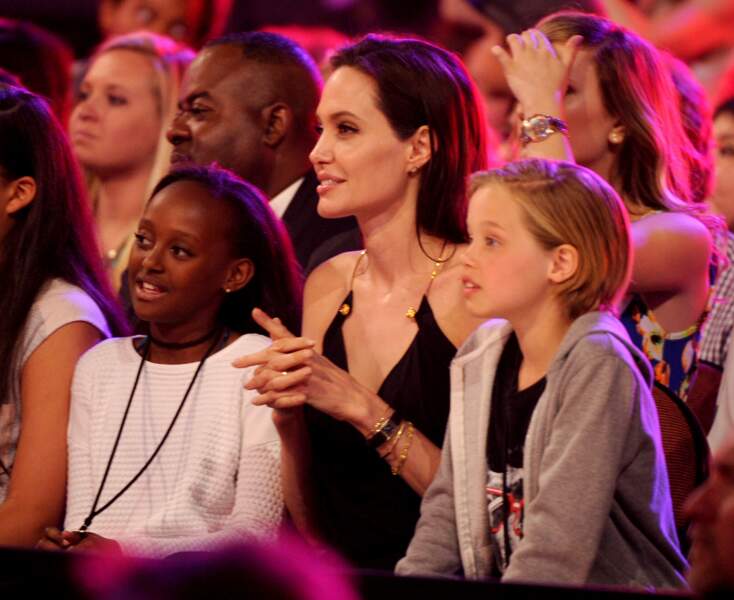 Angelina Jolie très proche de Zahara et de Shiloh