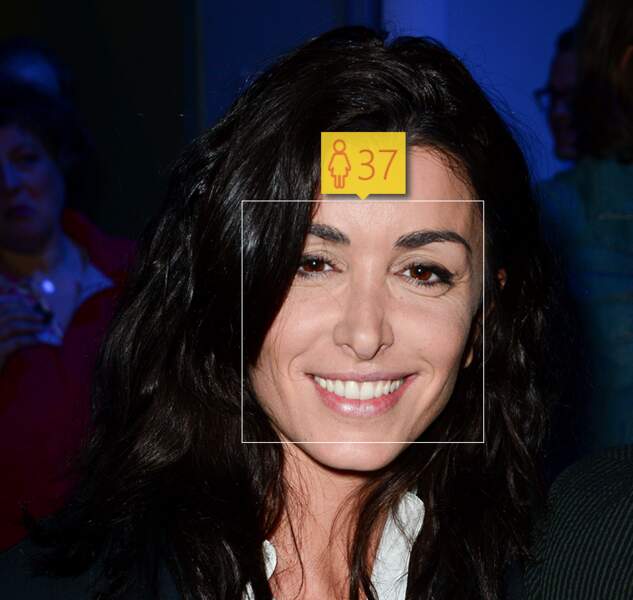 Jenifer. L'âge donné par le logiciel : 37 ans. 