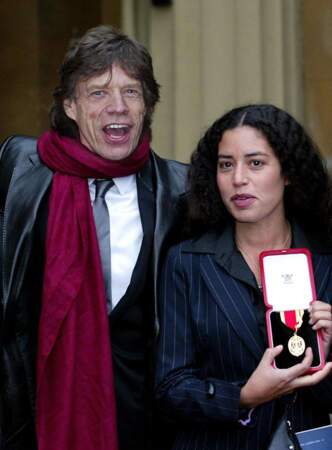 L'aînée de Mick Jagger se prénomme Karis. Elle a 50 ans. 