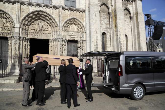 Les obsèques du pilote Anthoine Hubert, décédé le 31 août, avaient lieu le 10 septembre à la cathédrale de Chartres
