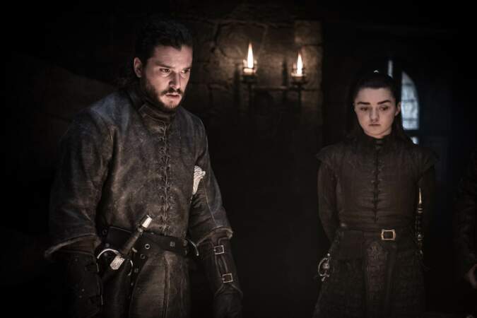 À peine les retrouvailles faites, Jon Snow et Arya préparent déjà la guerre qui arrive