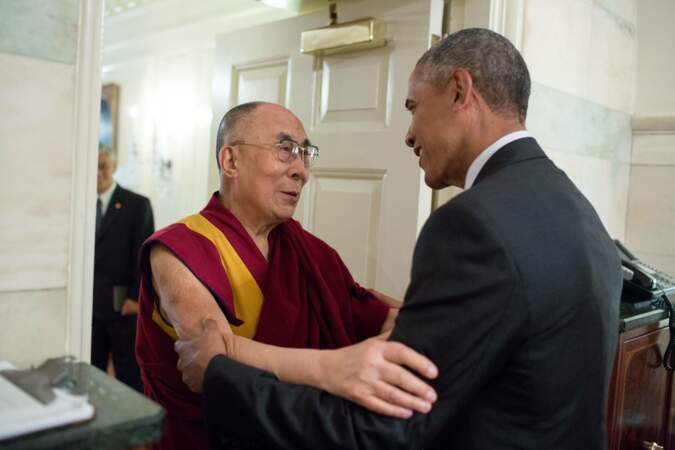 15 juin 2016 : Barack Obama reçoit le Dalaï-Lama