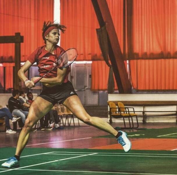 Clémentine, aventurière de Koh-Lanta Cambodge, est entraîneur de badminton