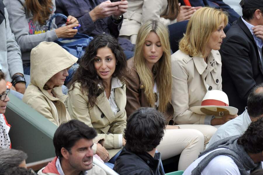 Xisca Perello, la compagne de Rafael Nadal était également présente. 