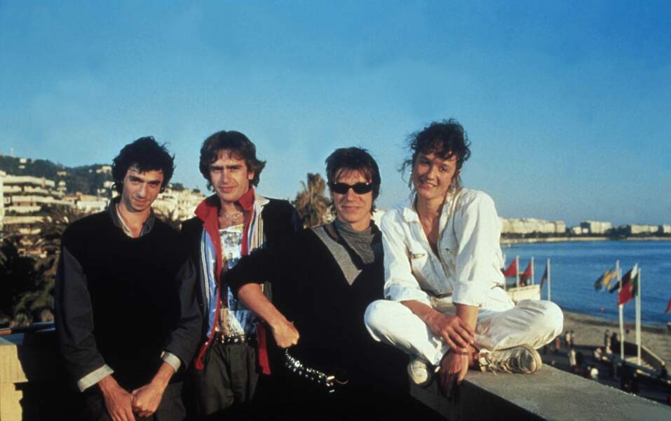 Invités au festival de Cannes en 1986, peu avant leur "séparation"