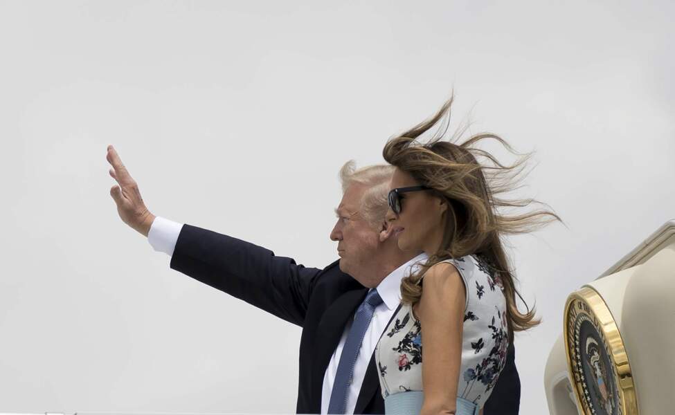 … Donald et Melania Trump ne sont pas près d'oublier cette super visite à Paris