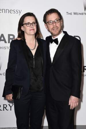 Joen Cohen et sa femme au gala de l'amfAR
