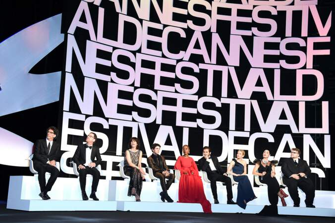 Le jury du 68ème Festival de Cannes lors de la cérémonie d'ouverture