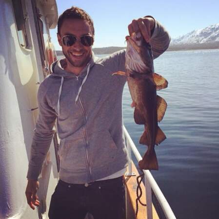 Måns Zelmerlöw aime également la pêche !
