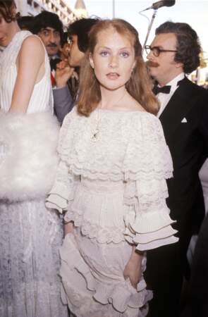 La jolie Isabelle Huppert lauréate du prix Suzanne-Bianchetti en 1976, le prix de l'actrice la plus prometteuse...