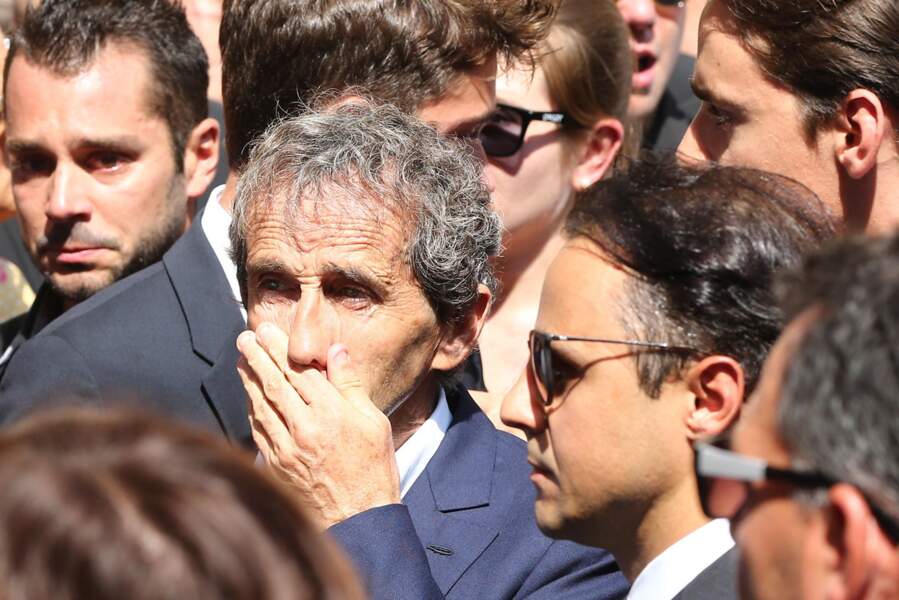 Le quadruple champion du monde Alain Prost