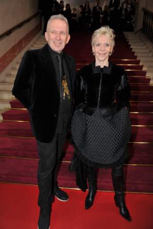 Jean-Paul Gaultier et la réalisatrice Tonie Marshall