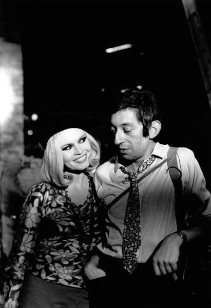 Avec Brigitte Bardot en 1967