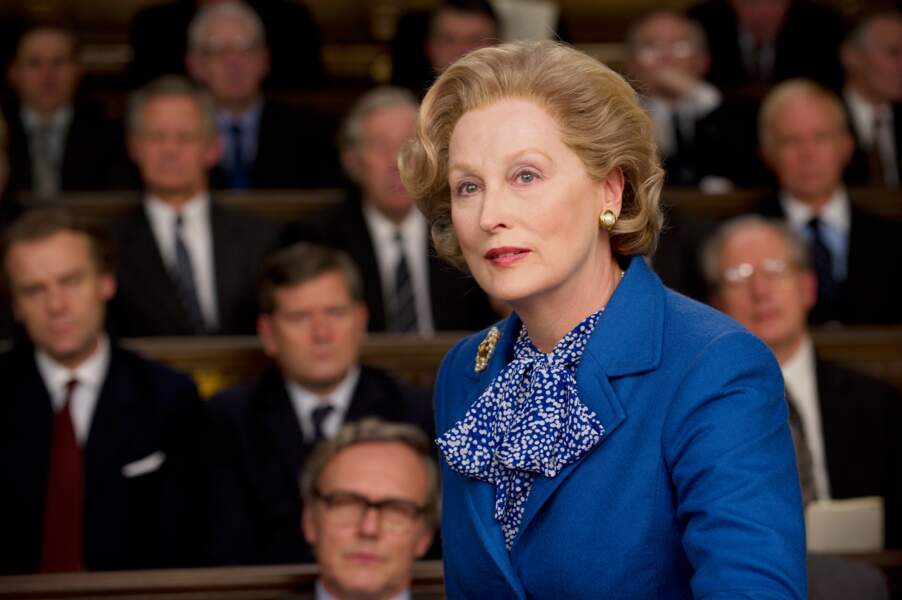 La dame de fer (2011) : elle incarne une Margaret Thatcher glaciale dans ce biopic