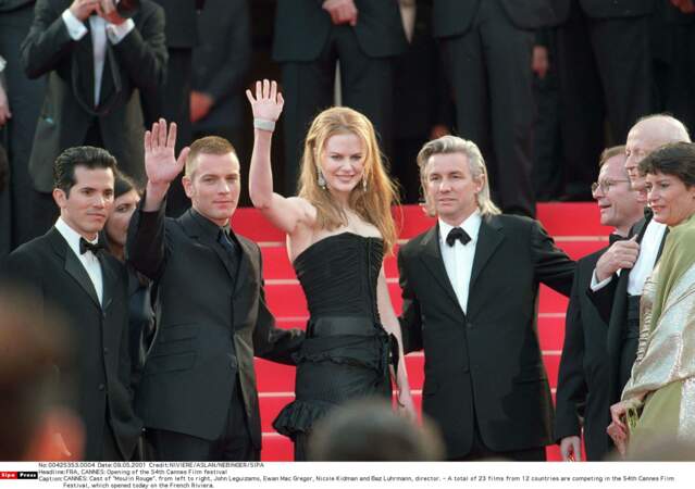 Nicole Kidman en 2001 pour "Moulin rouge".