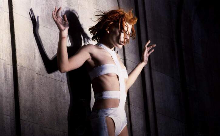 Milla Jovovich dans la peau de Leeloo, l'héroïne du Cinquième élément (1997)