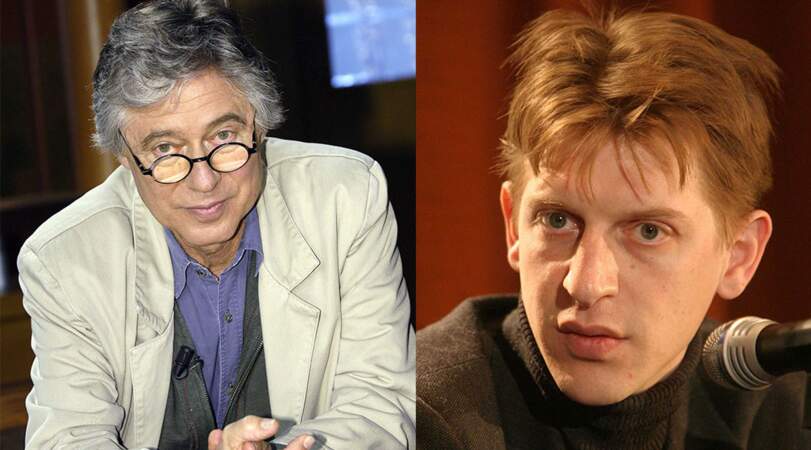 Les écrivains Robert Littell et Jonathan Littell, récompensé du Prix Goncourt en 2006.