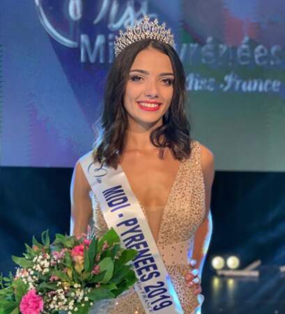 Andréa Magalhaes a été élue Miss Midi-Pyrénées 