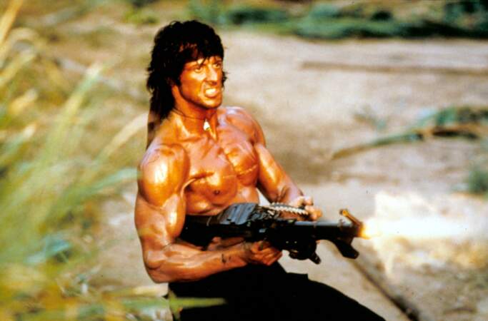 Tous muscles dehors dans Rambo 2 : la mission
