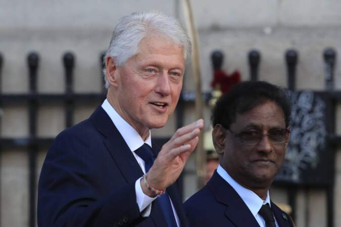 L'ancien Président américain, Bill Clinton, avait également fait le déplacement.