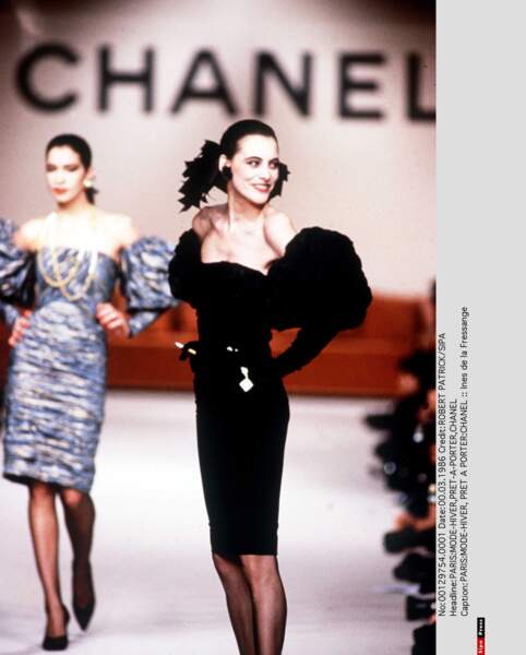 Inès de la Fressange a été l'égérie Chanel par excellence