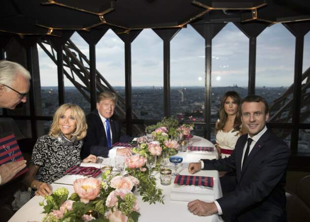 On ignore si Donald Trump, fan de cheeseburgers et de ketchup, a su faire honneur à la gastronomie française